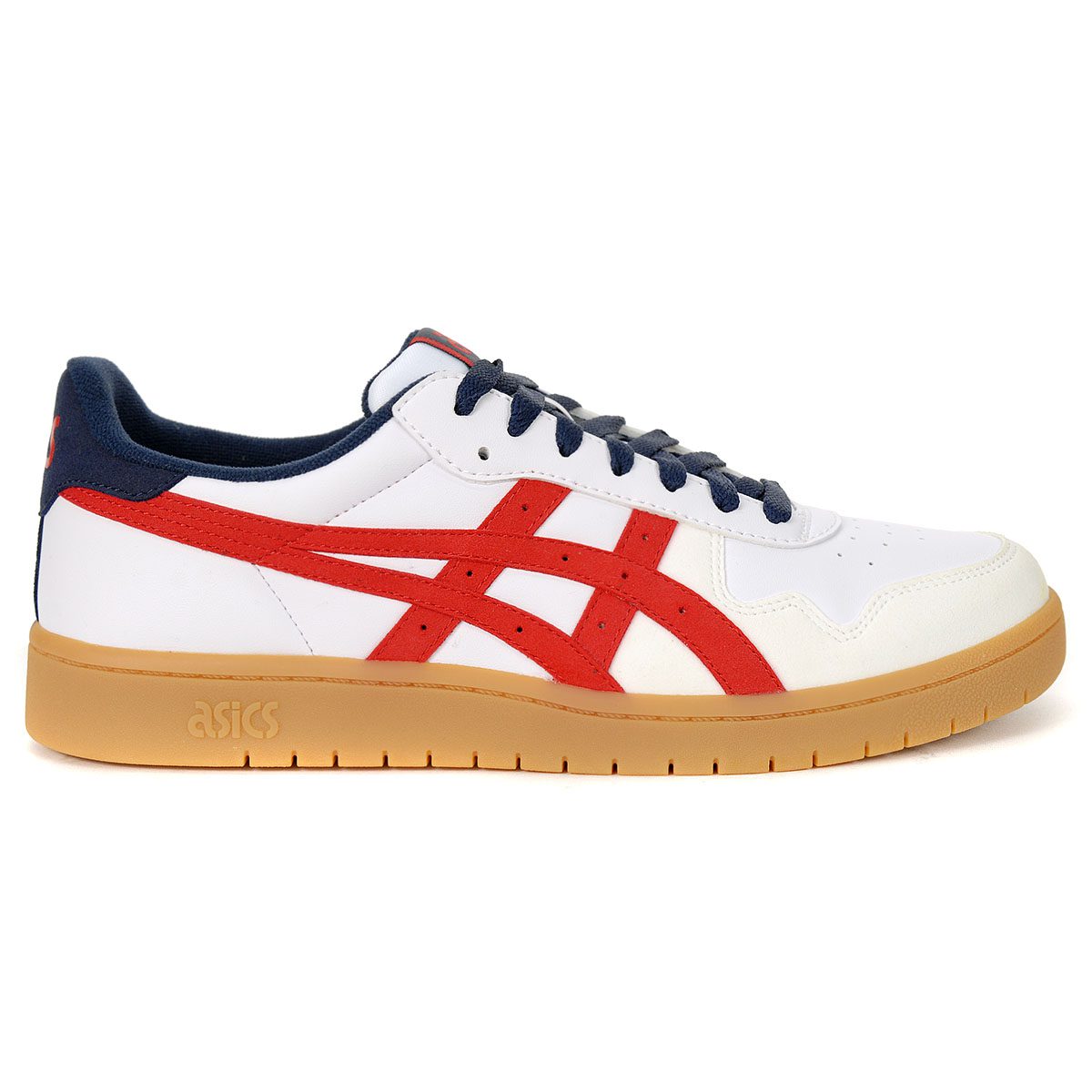 asics mens red running shoes