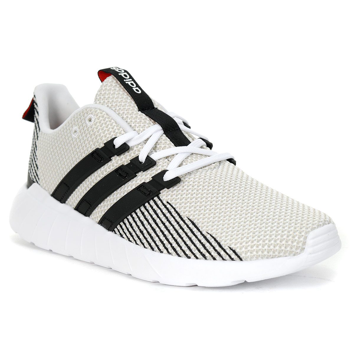 Adidas Men's Essentials Questar Flow Cloud White/Core Black Running Shoes  F36241 - WOOKI.COM