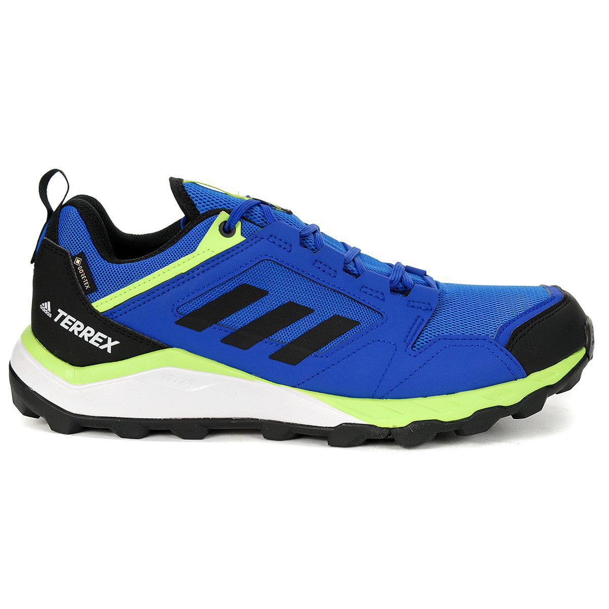 Adidas Men's Terrex Agravic Glow Blue/Core Black/Signal Green Trail ...