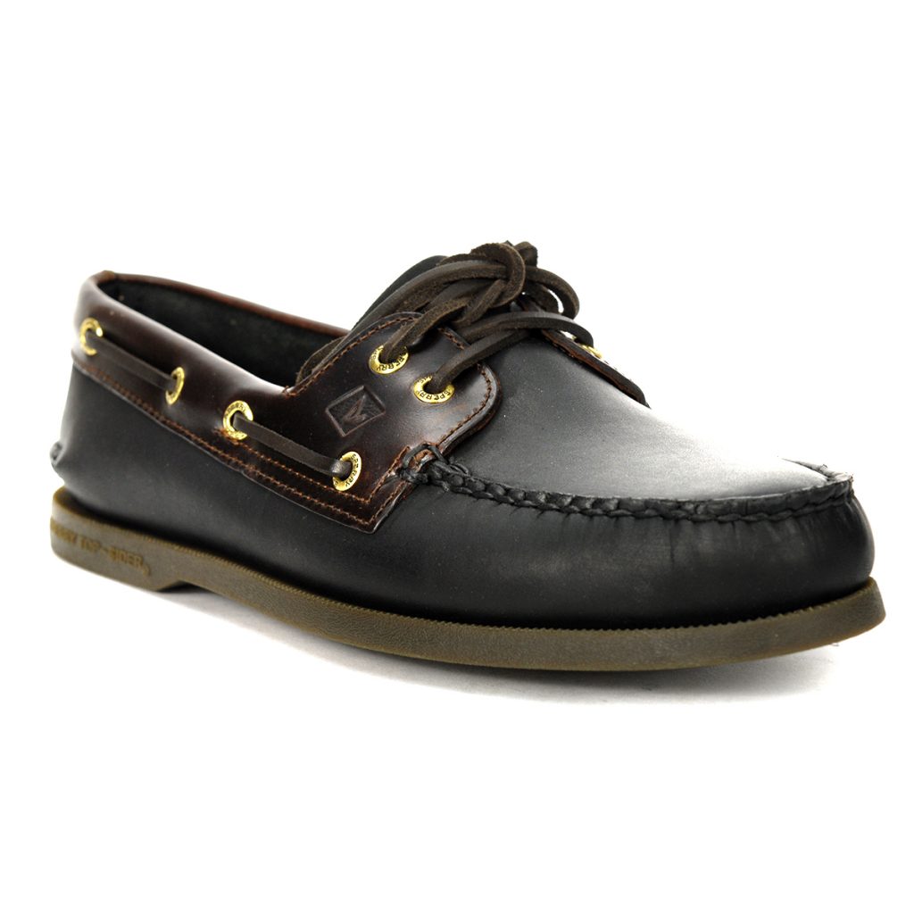 Sperry Top-Sider Men's Authentic Original Leather Boat Shoe Black