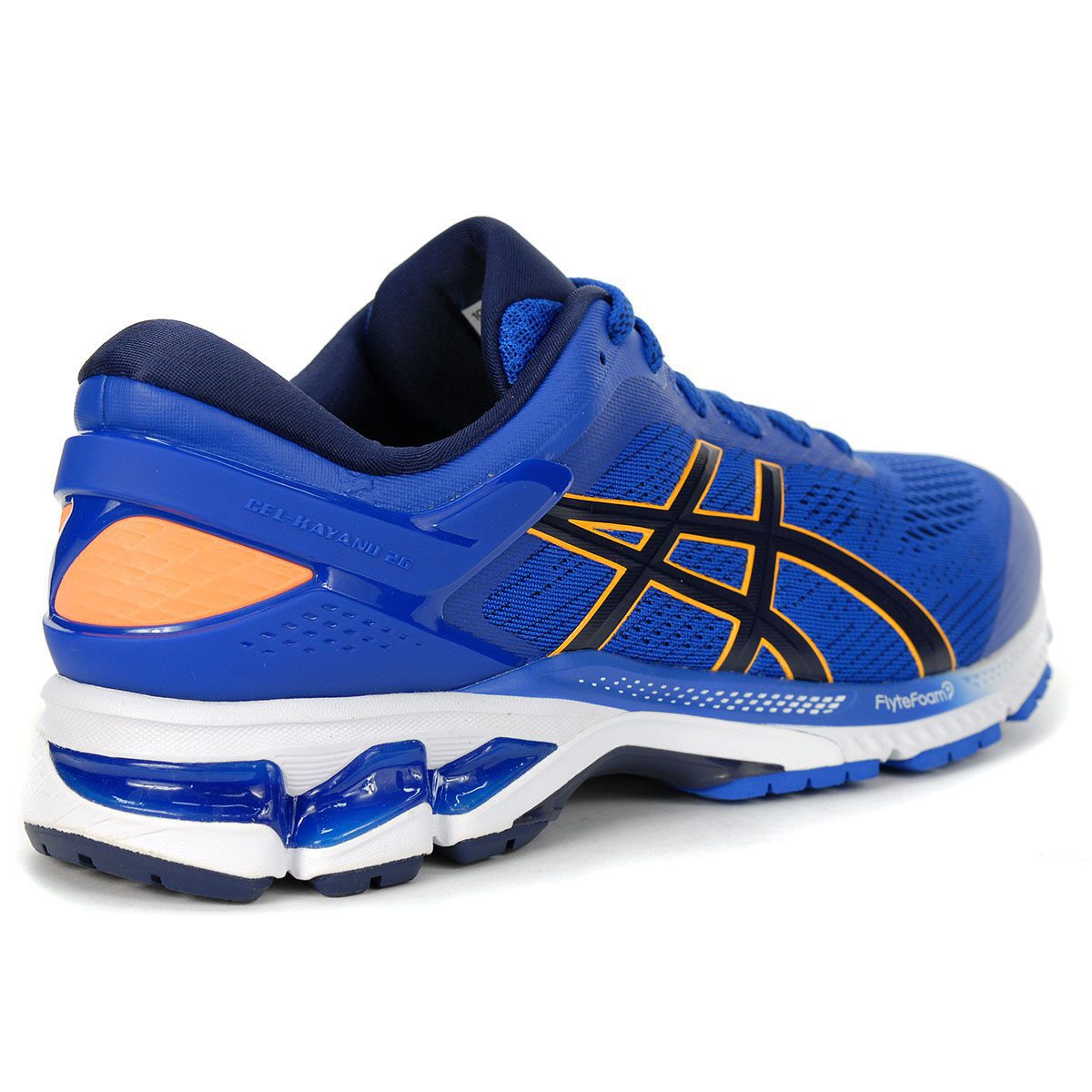 ASICS Men�s GelKayano 26 Tuna Blue/White Sportstyle Shoes