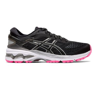 ASICS Women's Gel-Kayano 26 Lite-Show Black Running Shoes 1012A589.001