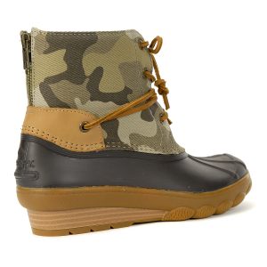 sperry saltwater camo duck boots