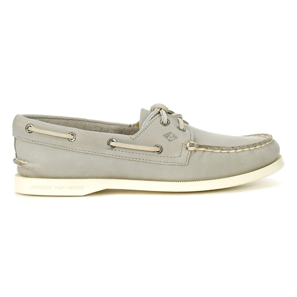 grey sperry shoes