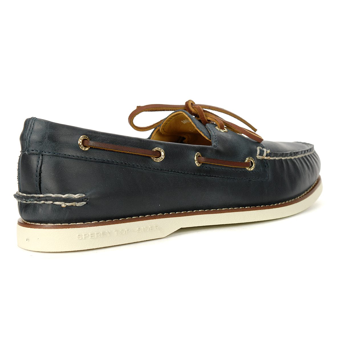 Sperry Men's Gold Cup Authentic Original 2-Eye Navy Boat Shoes STS15803