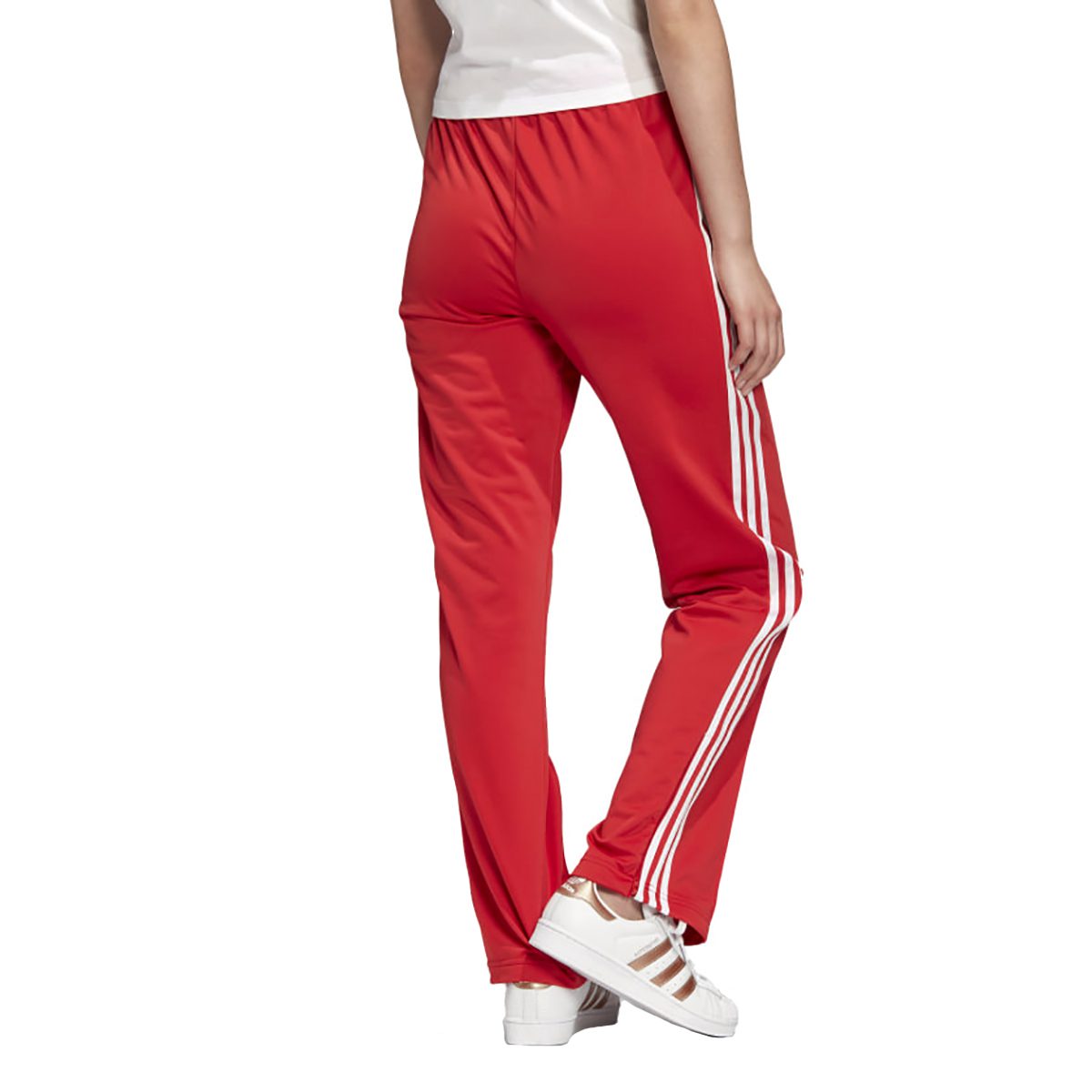 red and white adidas pants womens