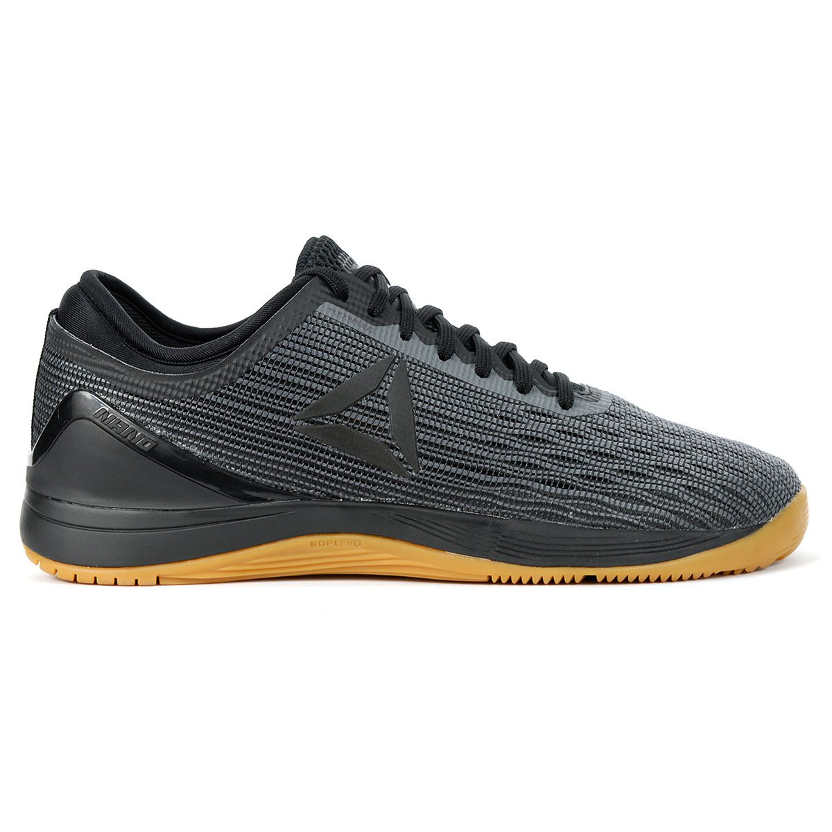 Reebok Men's Nano 8 Flexweave Black/Alloy/Gum Crossfit Shoes CN1022 NEW