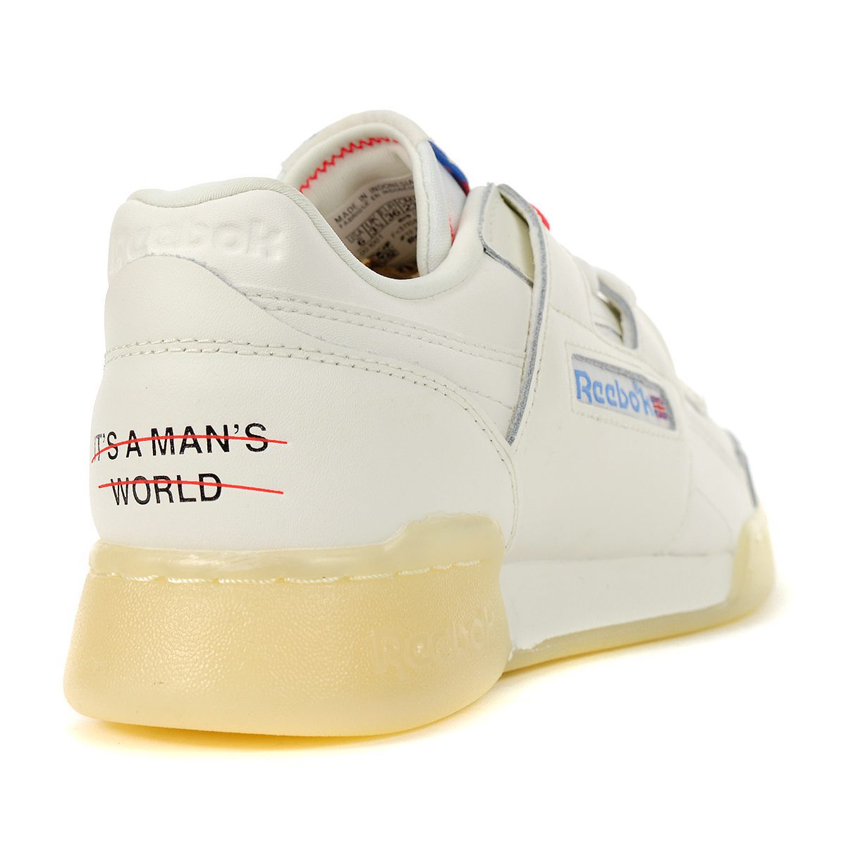 Reebok Women�s Workout Low Plus Chalk/White Sneakers