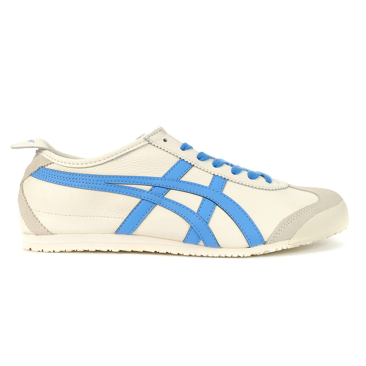 ASICS Onitsuka Tiger Mexico 66 Cream/Dolphin Blue Unisex Sneakers ...