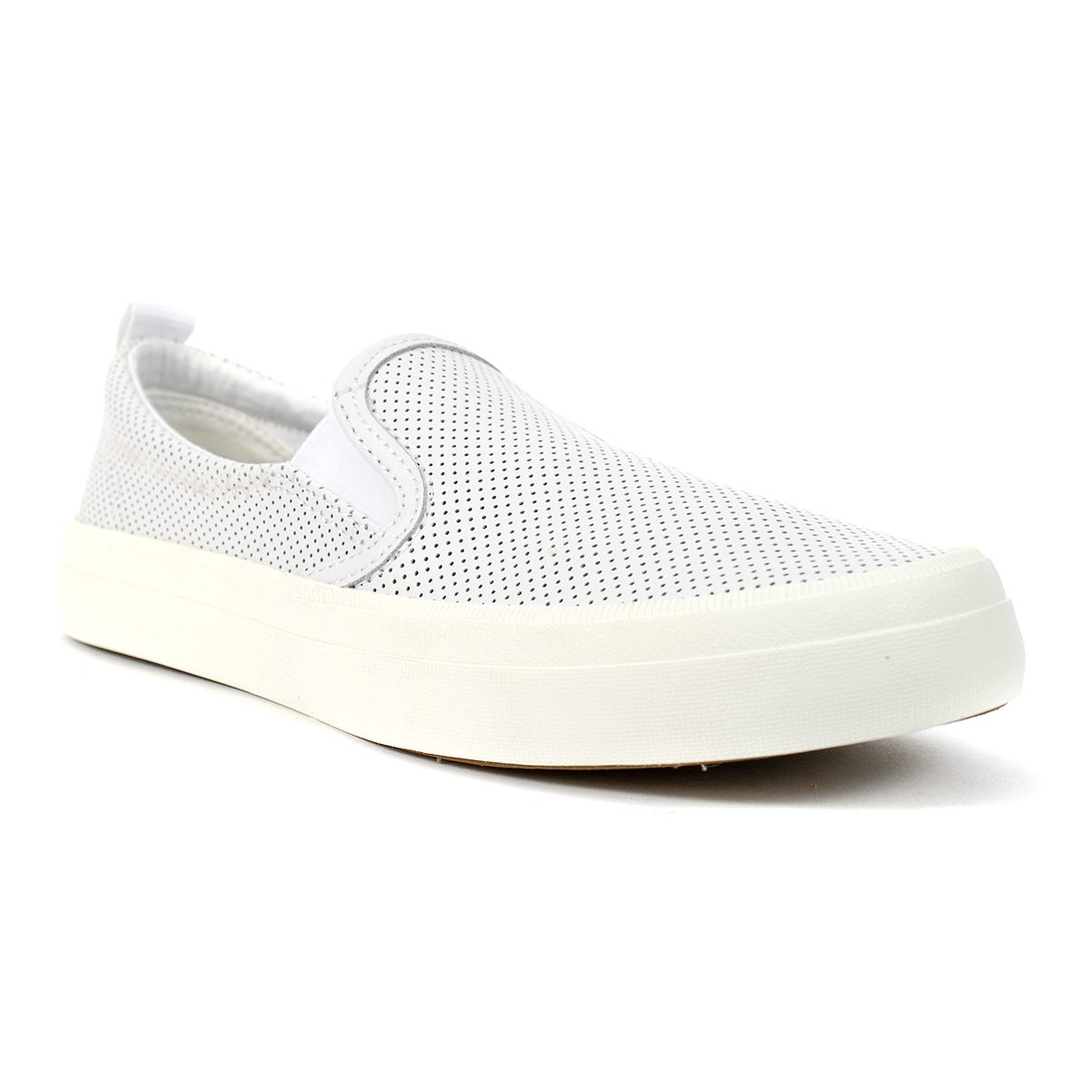 women's crest vibe mini perforated sneaker