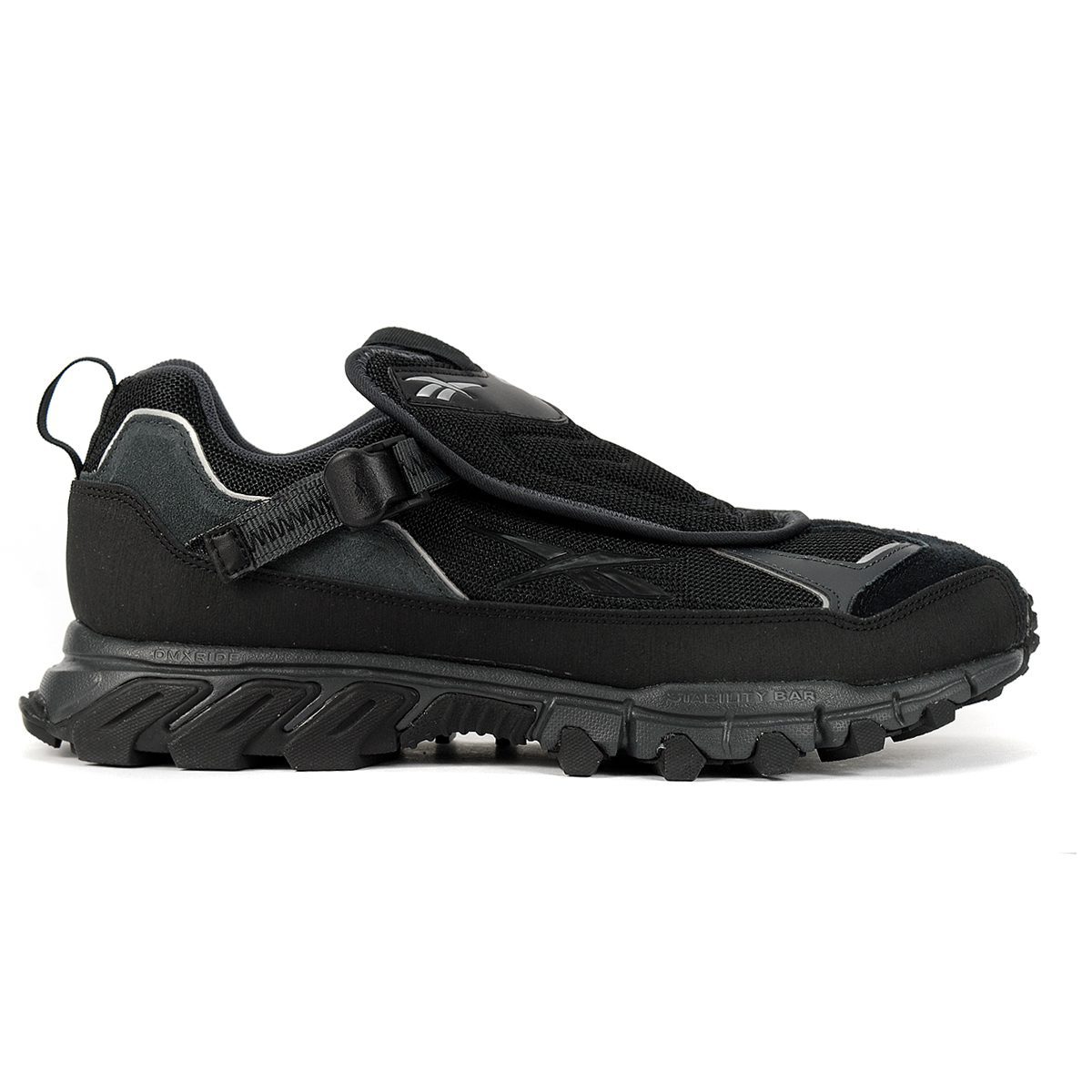 Reebok Unisex DMXPERT Shroud Black/Grey/Silver Trail Running Shoes ...