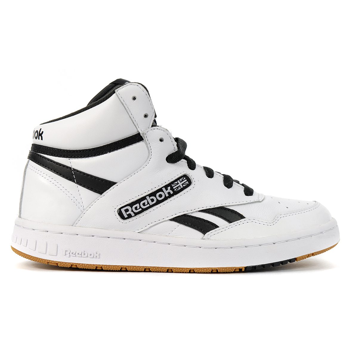 Reebok Juniors BB 4600 White/Black Sneakers FU7790 NEW | eBay