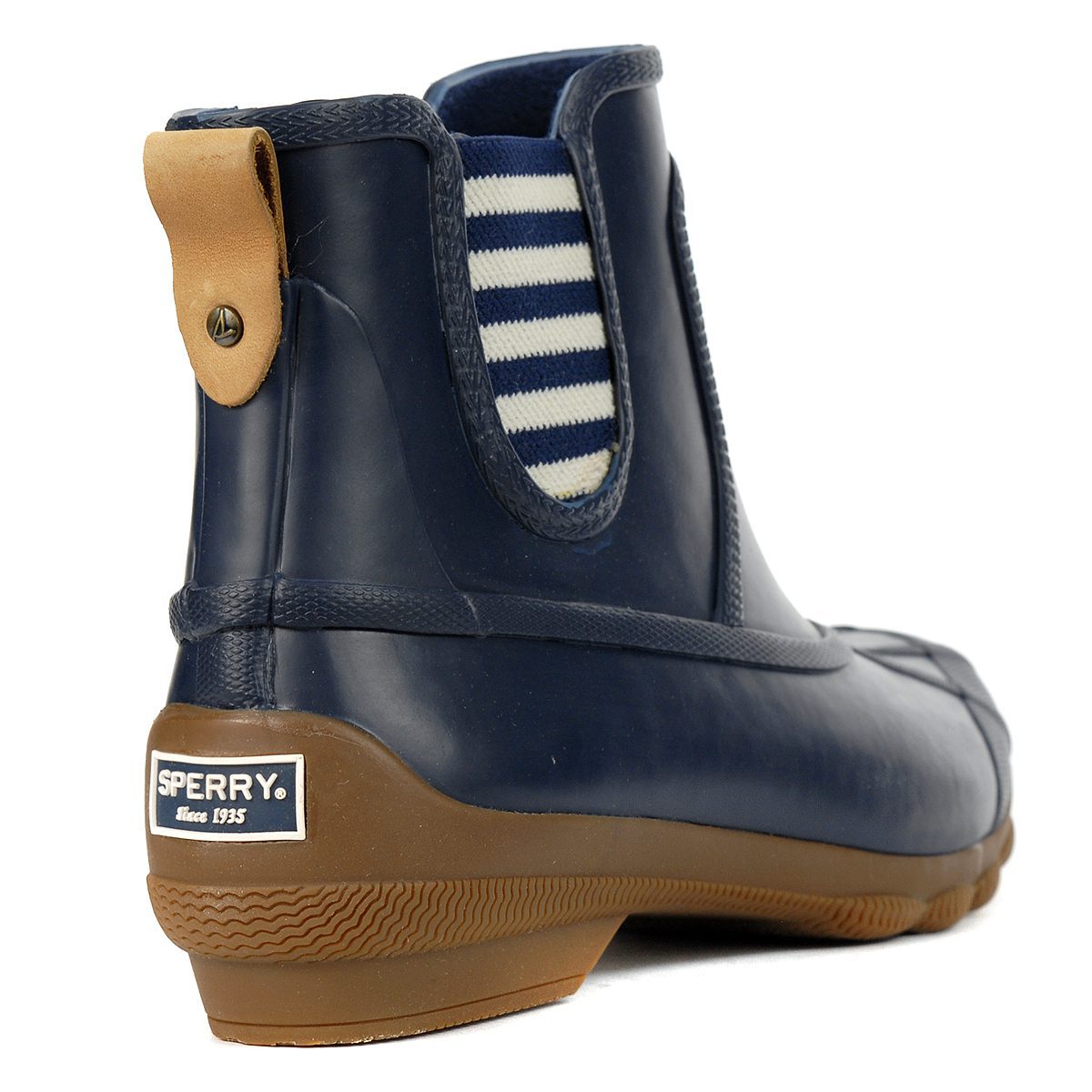 sperry navy boots