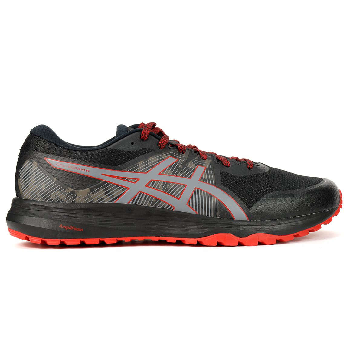 ASICS Men's Gel-Scram 6 Black/Sheet Rock Running shoes 1011A850.001 NEW ...