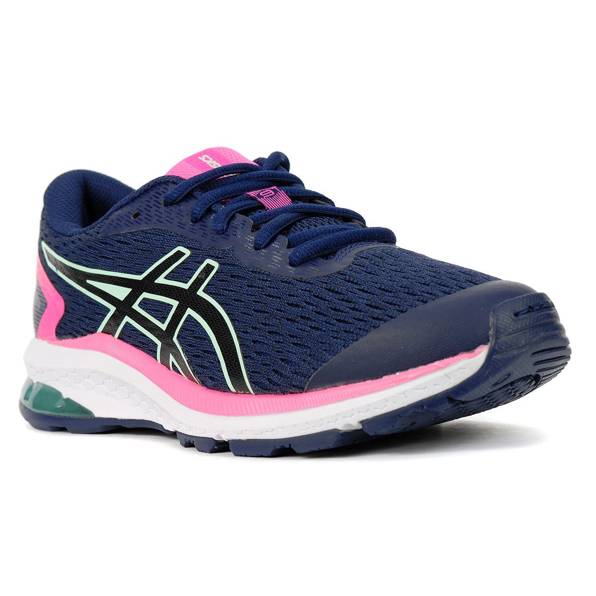 ASICS Kids GT1000 9 GS Peacoat/Black Running Shoes