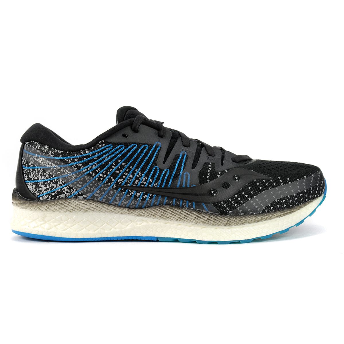 Blue Saucony Liberty ISO Mens Running Shoes 