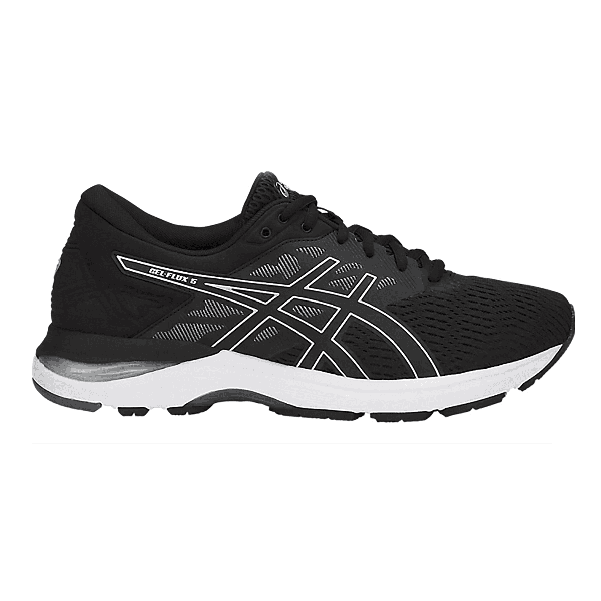 ASICS Men's Gel-Flux 5 Black/Silver/Carbon Running Shoes T811N.9093 -  WOOKI.COM