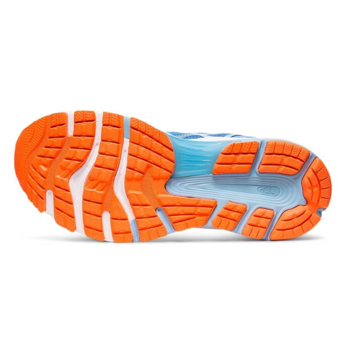 ASICS Women's Gel-Nimbus 21 (Wide) Blue/Skylight Running Shoes 1012A155.400 - Image 4