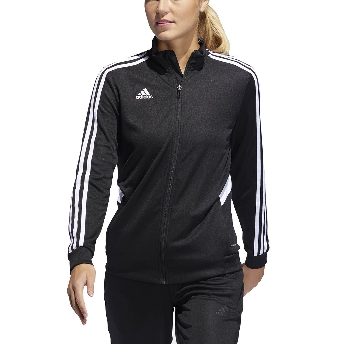 Adidas Women's Tiro Black/White Track Jacket DY0104 - WOOKI.COM