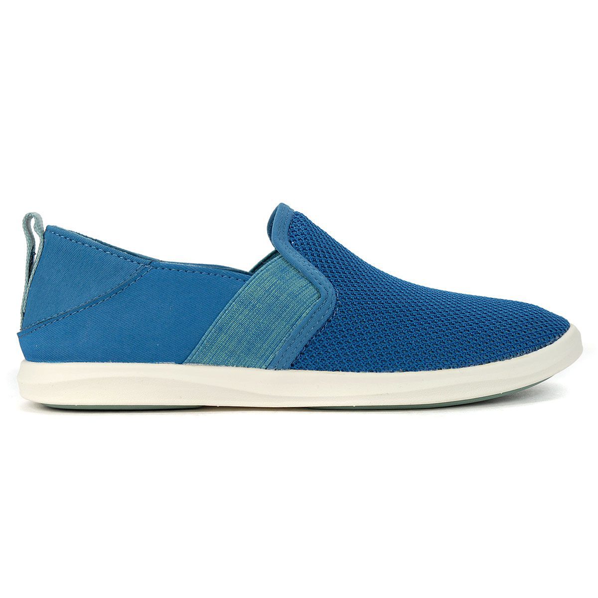 OluKai Women's Hale‘iwa Teal/Mineral Blue Slip-On Sneakers - WOOKI.COM