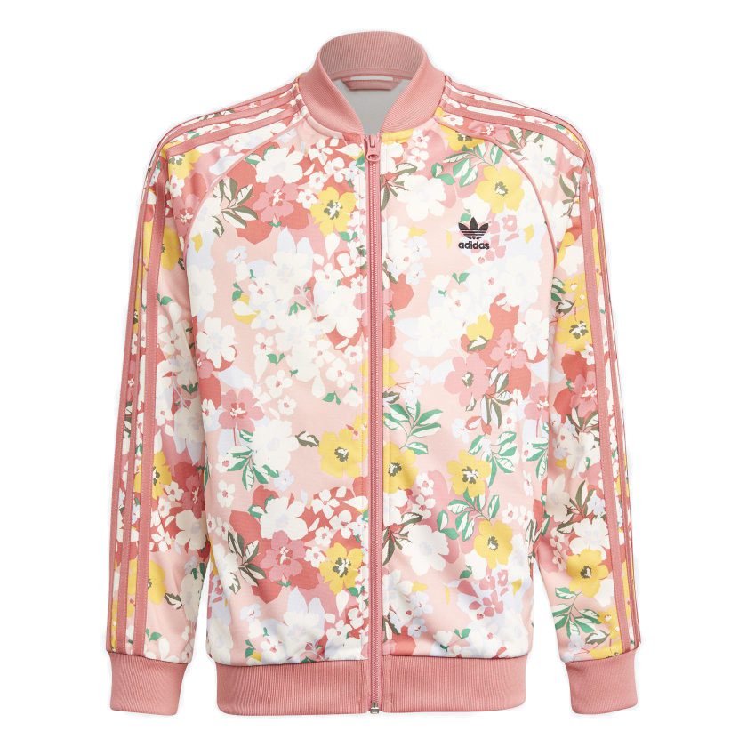 once again spoon audience Adidas Junior Floral SST Trace Pink/Multicolor/Hazy Rose Track Jacket  GN4218 - WOOKI.COM