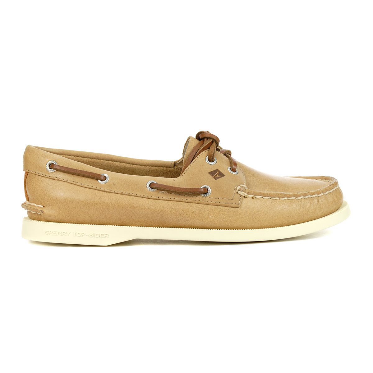 Sperry Women's Authentic Original 2-Eye Splash Natural Boat Shoes STS86458