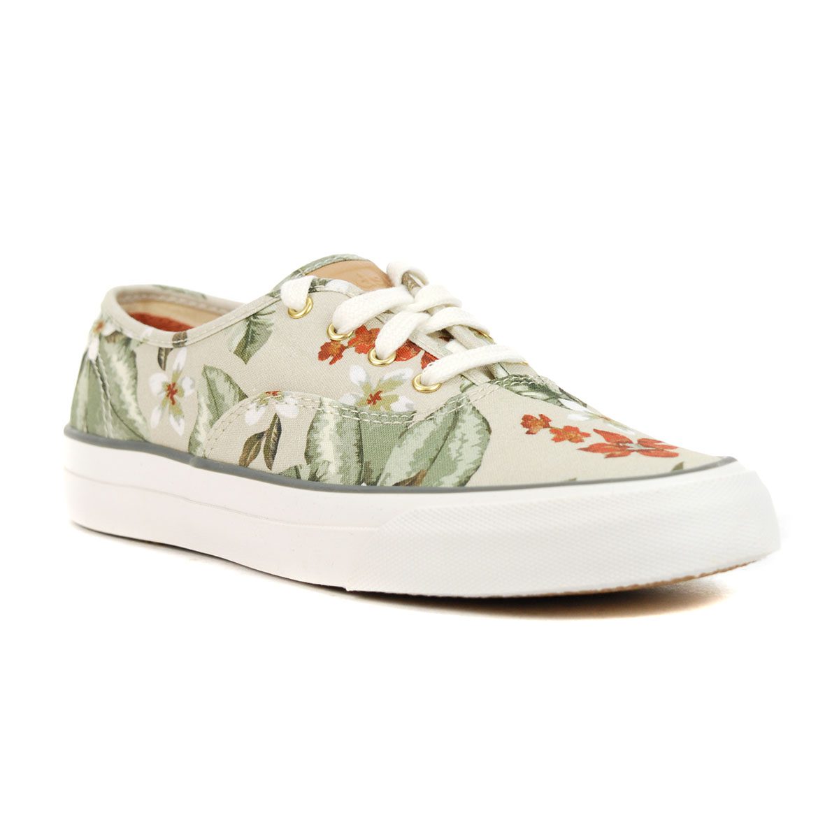 Keds Women's Surfer Tropical Feat. Organic Cotton Cream Shoes WF64966 ...