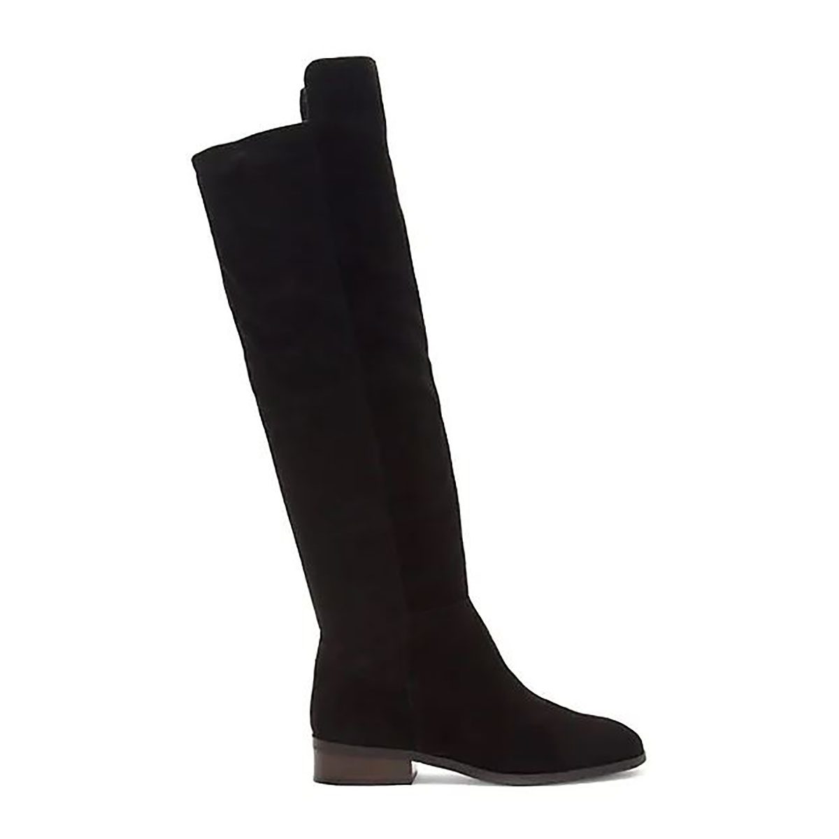 Lucky Brand Calypso Black Suede Over The Knee Boots - WOOKI.COM