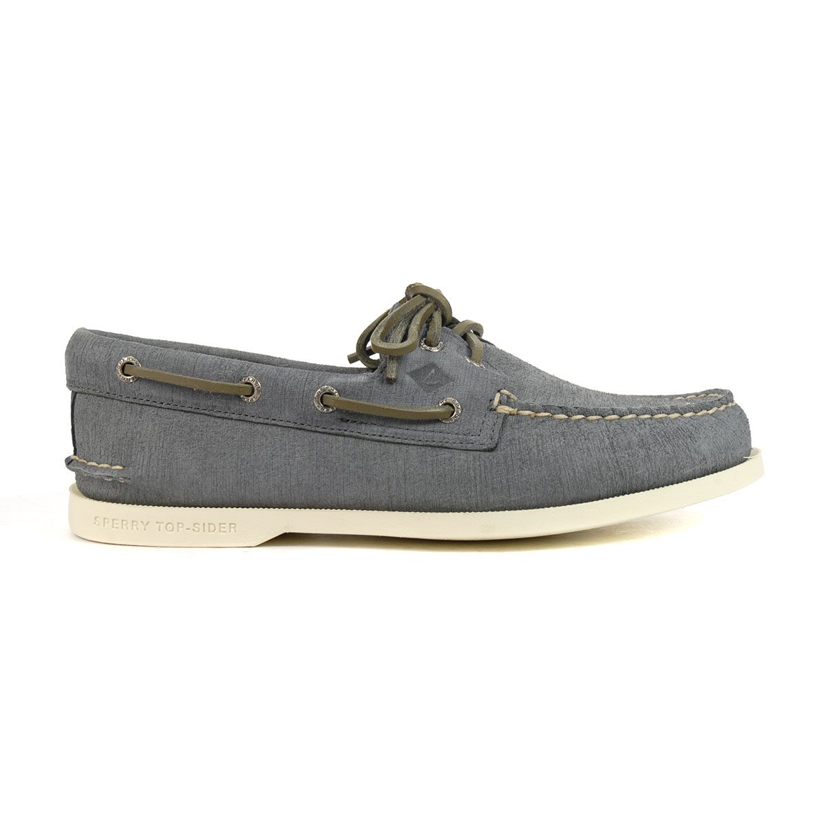Sperry Men's Authentic Original 2-Eye Plushwave Checkmate Navy Boat ...