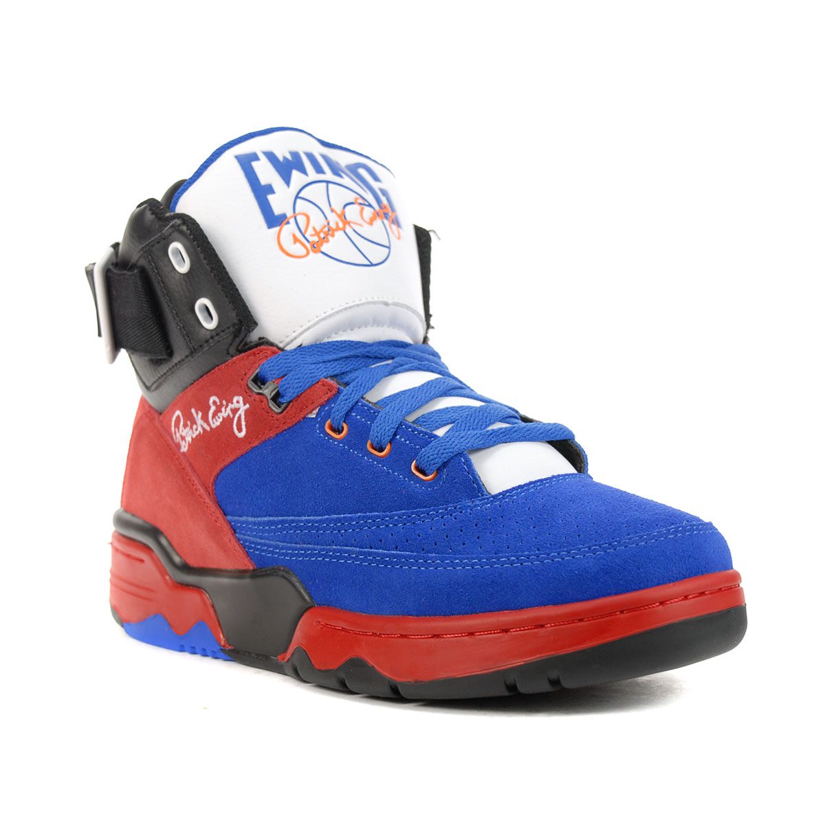 patrick ewing shoes navy blue