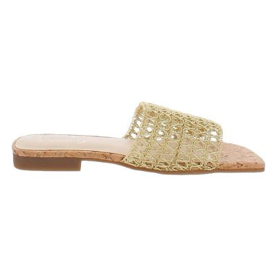 Jessica Simpson Rilane Champagne Slide Sandals