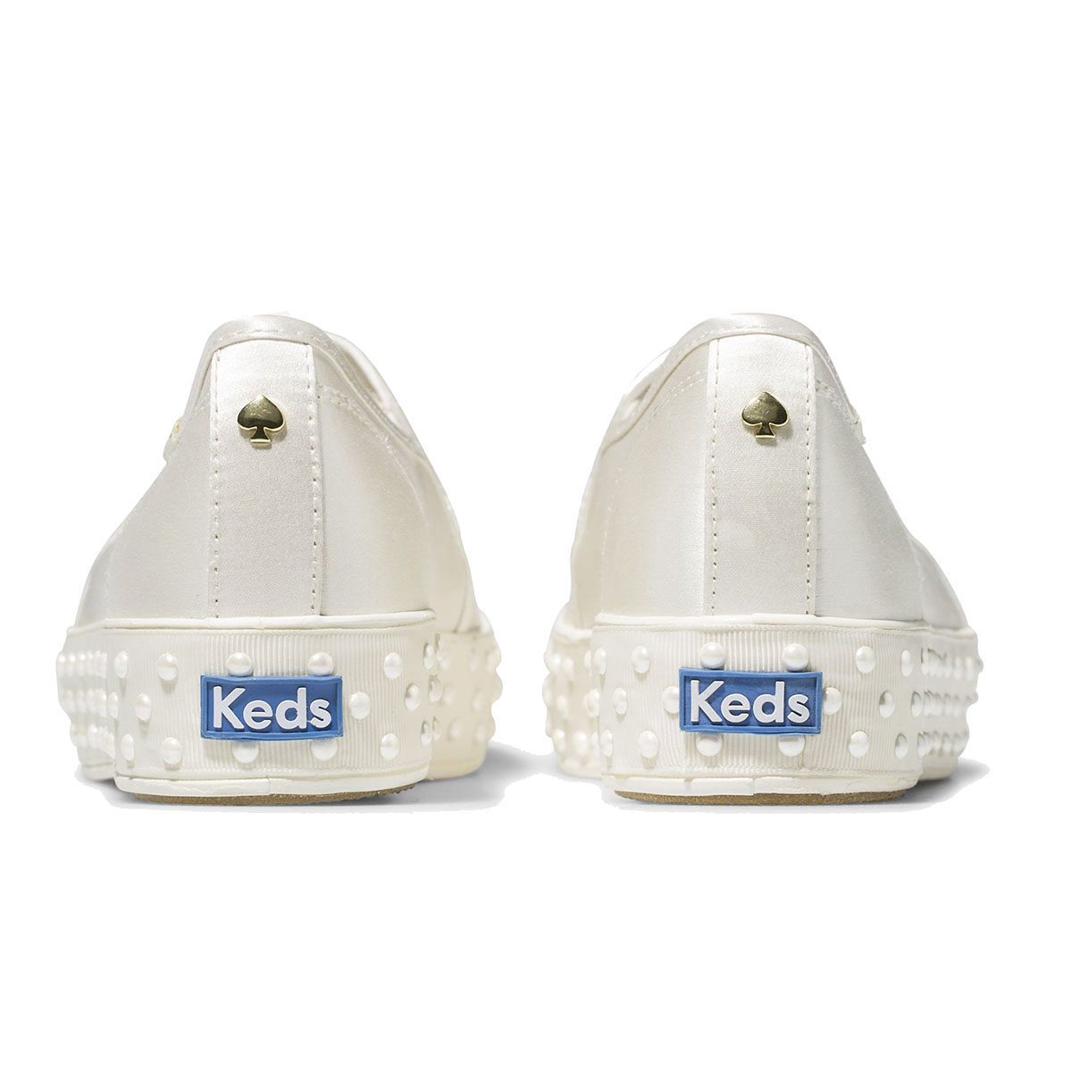 Keds x Kate Spade New York Triple Decker White Slip-On Sneakers WF60495 -  