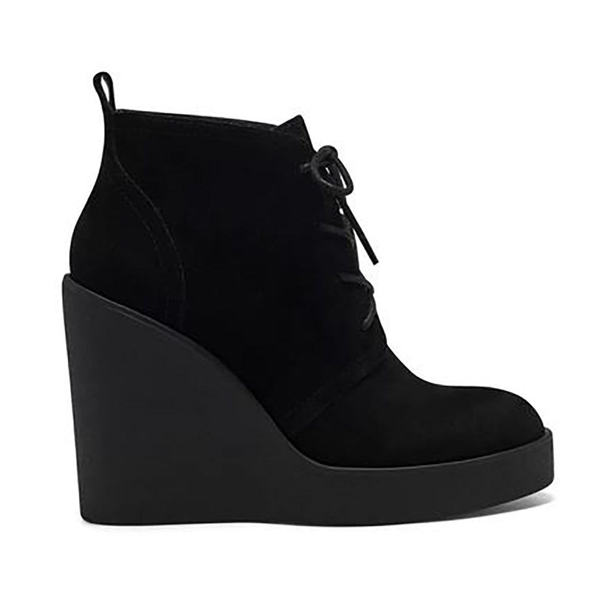 jessica simpson black wedge boots