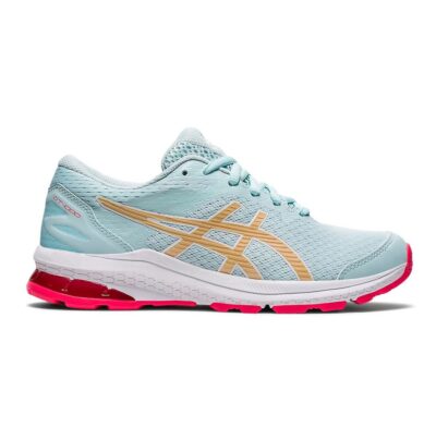 asics gel nimbus junior cyan