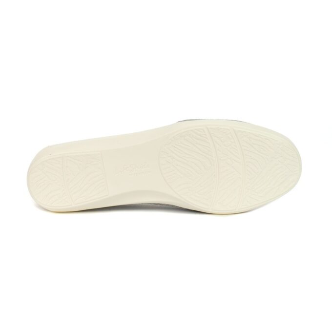 Lifestride Next Level Grey Knit Slip-On Loafers - Image 4
