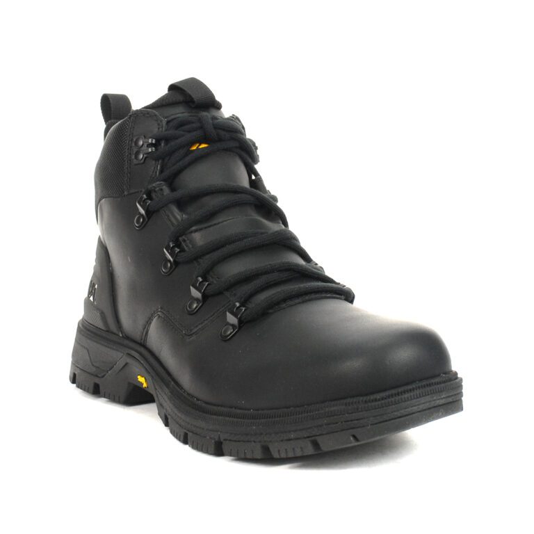 Caterpillar Men's Leverage Black Waterproof Hiking Boots P725149