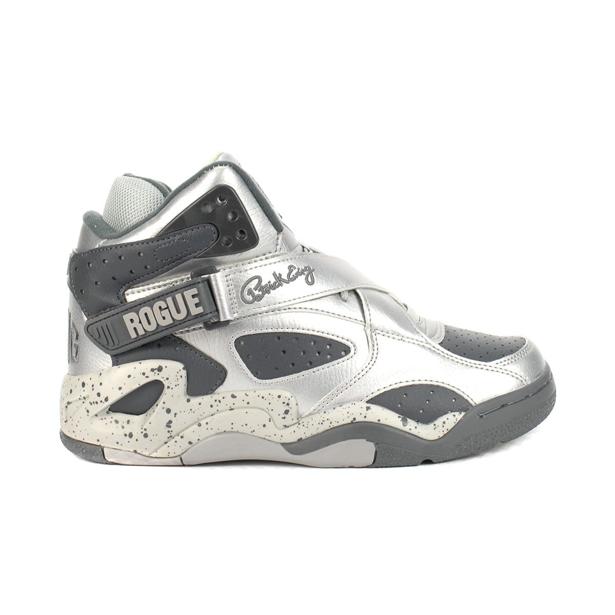  PATRICK EWING ATHLETICS ROGUE Silver/Castlerock : Clothing,  Shoes & Jewelry