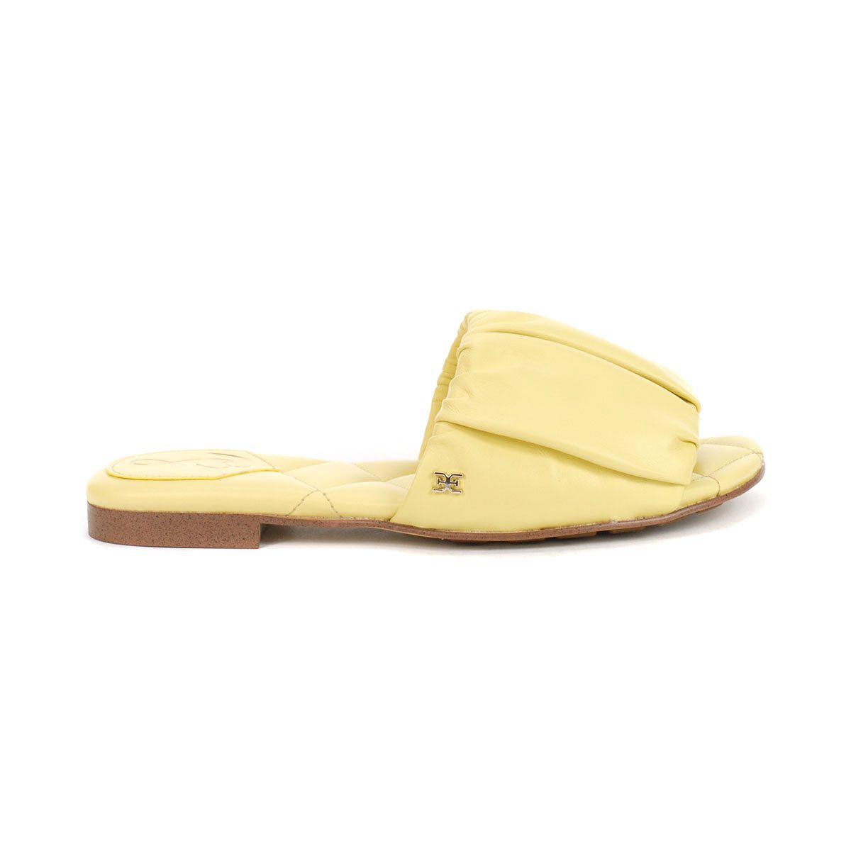 Sam Edelman Briar Canary Yellow Flat Sandals H5678L1700