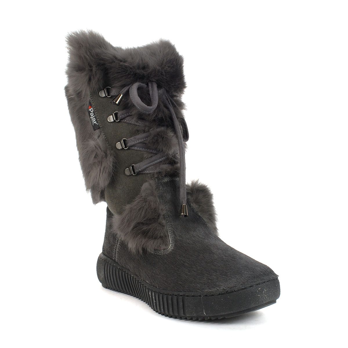 Pajar Women's Sindy Grey Mid Calf Winter Boots - WOOKI.COM