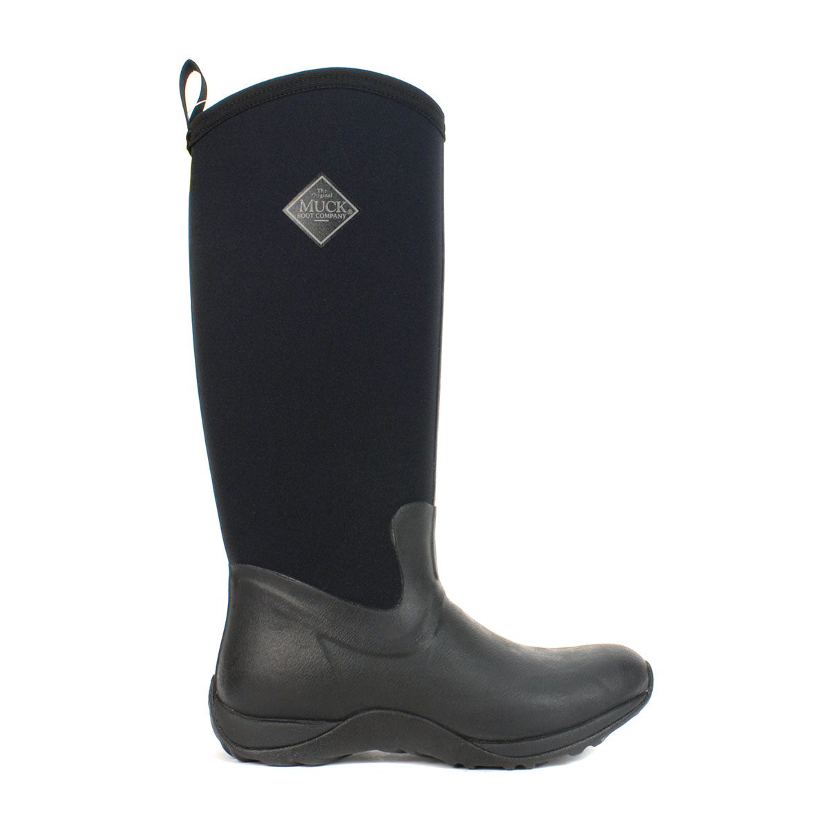 Muck Boots Women's Arctic Adventure Tall Black Rubber Rain/Winter Boots - WOOKI.COM