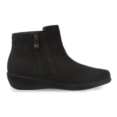 Aravon Women's Fairlee Black Ankle Boots CH3272