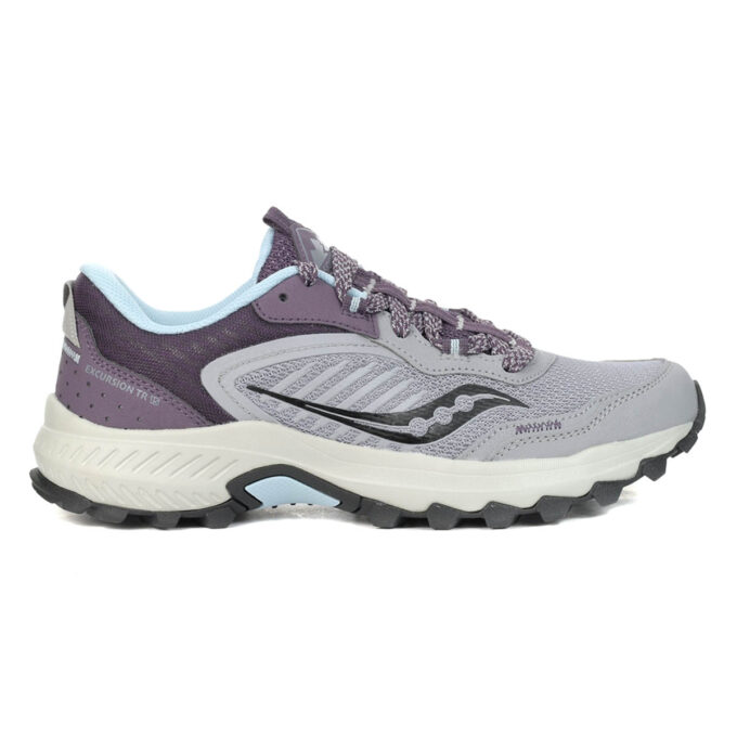 Saucony Women's Excursion TR15 Alloy/Mauve Trail Running Shoes S10668