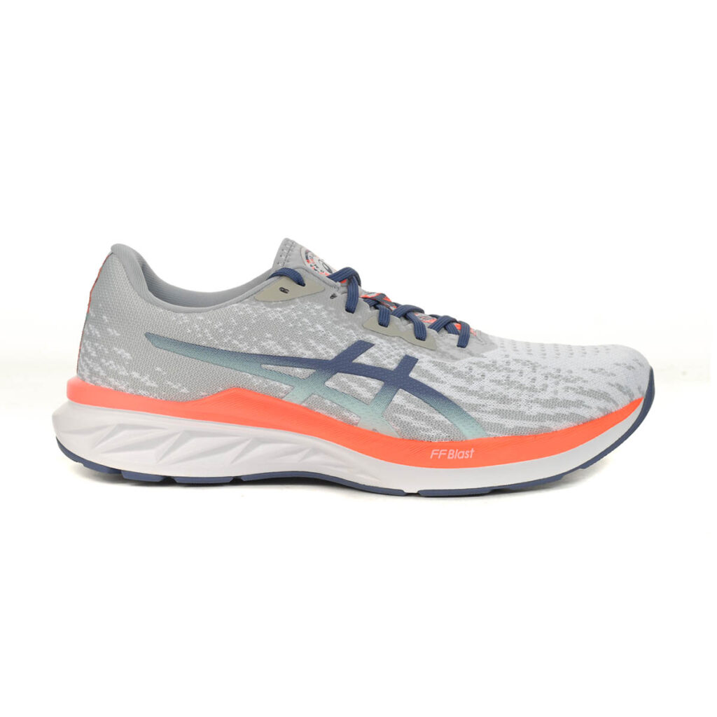 ASICS Men's Dynablast 2 Glacier Grey/Thunder Blue Running Shoes 1011B304.960