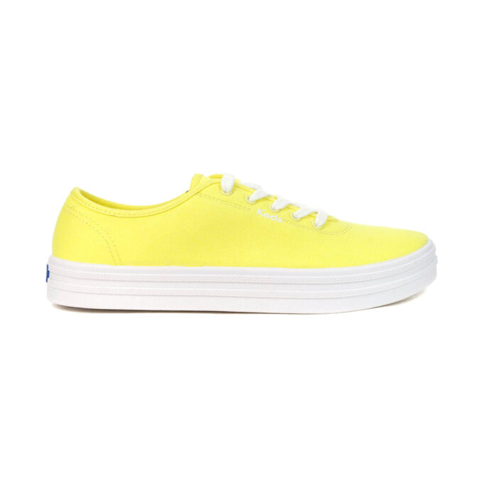 Keds Breezie Canvas Neon Yellow Sneakers WF65865 - WOOKI.COM