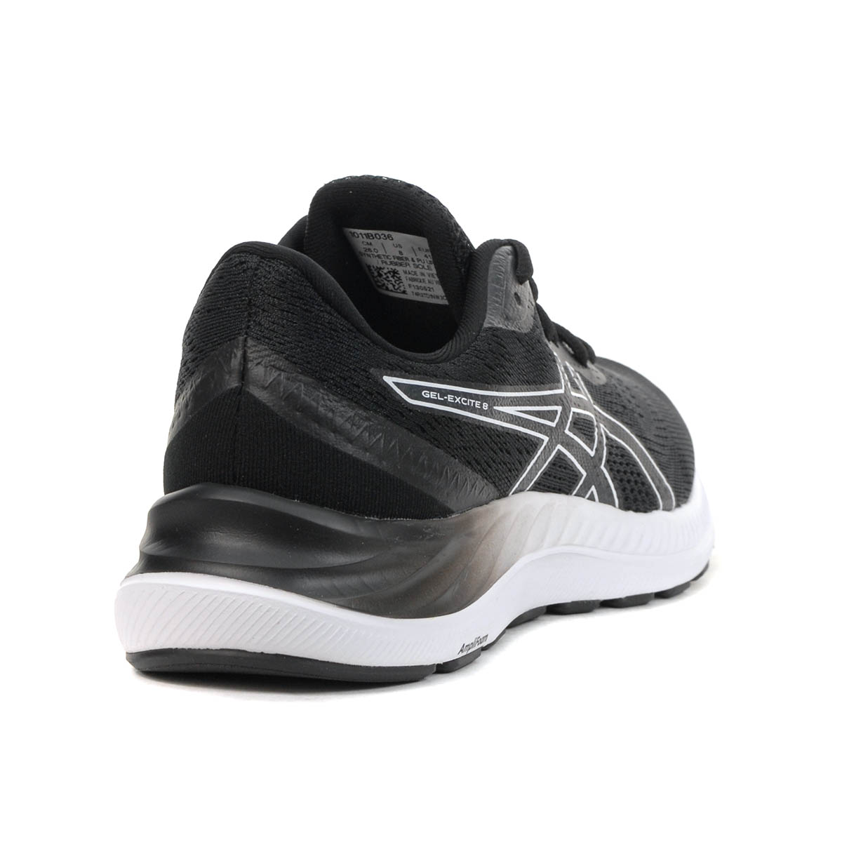 ASICS Men's Gel-Excite 8 Black/White Running Shoes  