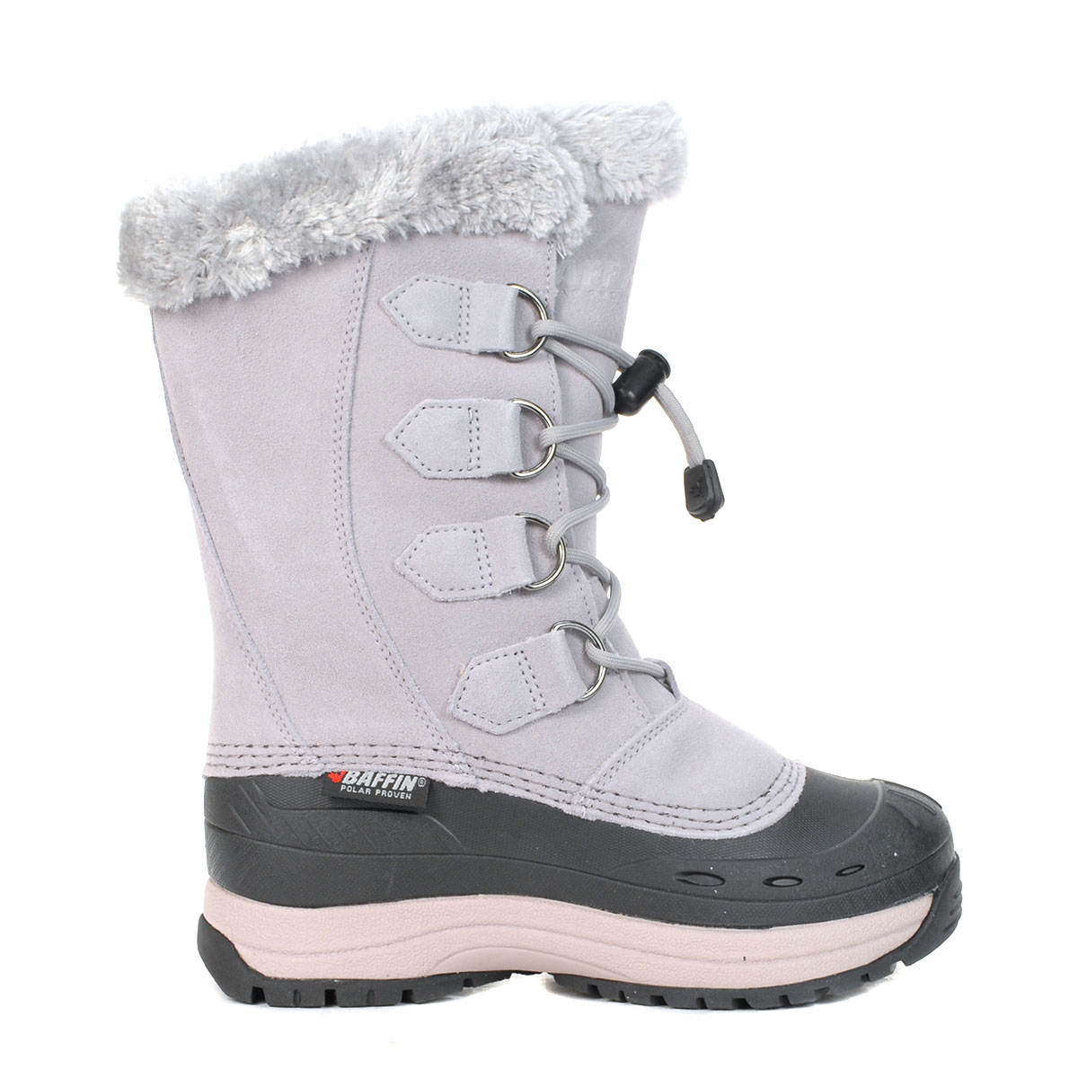Baffin Women's Chloe Coastal Grey Winter Boots - WOOKI.COM
