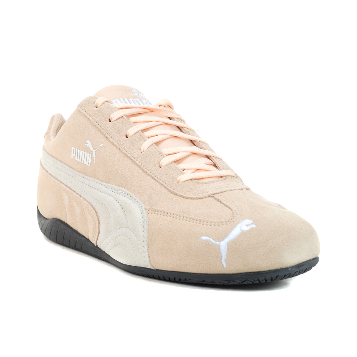 Puma Men's Speedcat LS CLoud Pink/White Driving Sneakers 38017303