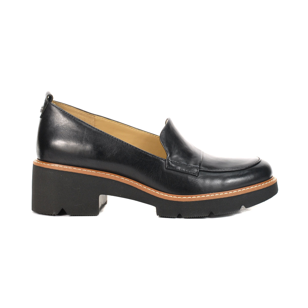 Naturalizer Darry Black Leather Loafers H7079L1001 - WOOKI.COM