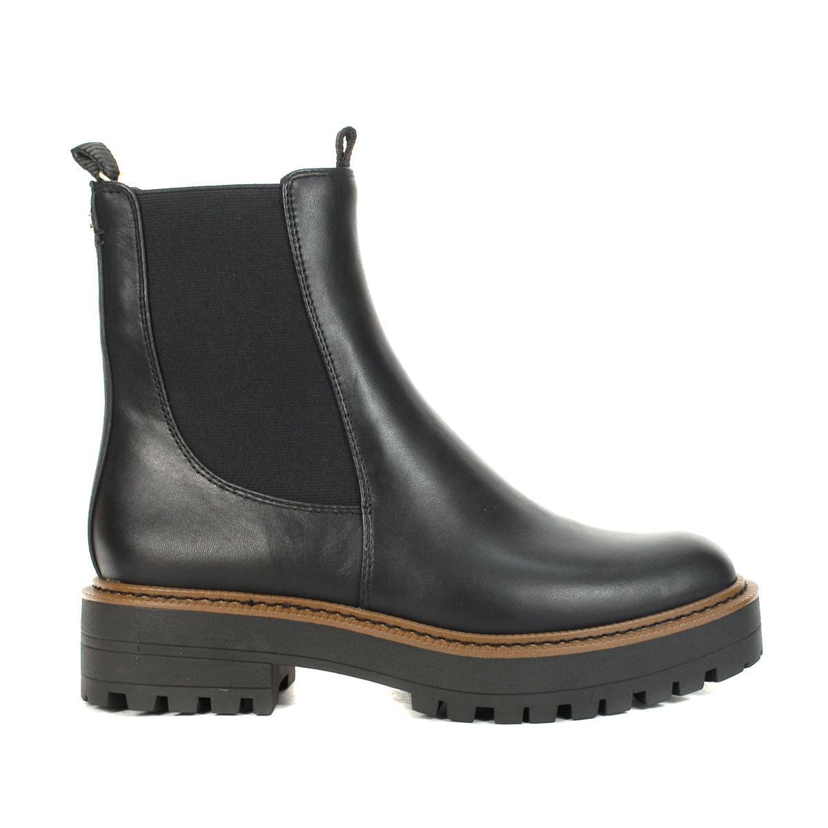 Sam Edelman Laguna Black Leather Chelsea Boots H2680L5002