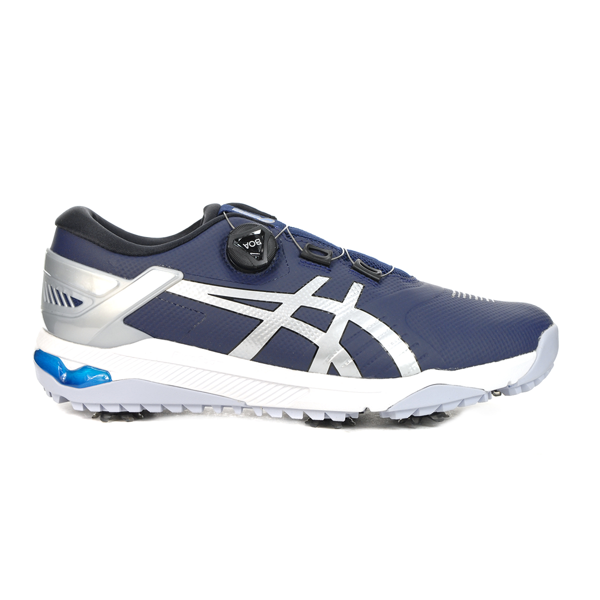 ASICS Men's Gel-Course Duo BOA Peacoat/Pure Silver Golf Shoes   